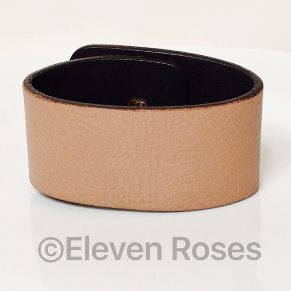 Gucci 1973 Leather Bangle Bracelet - Picture 2 of 8