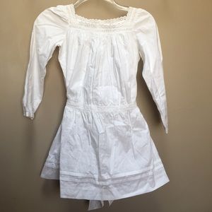 Girls size 10 white dresss