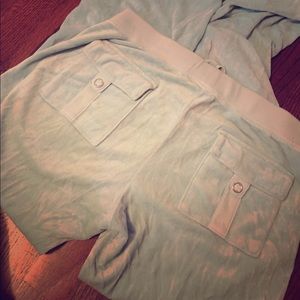 JUICY velour track pants