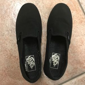 Vans Black Shoes Size 6 Women