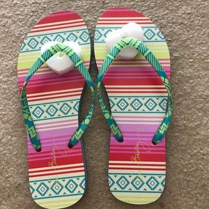 Vera Bradly Flip Flops