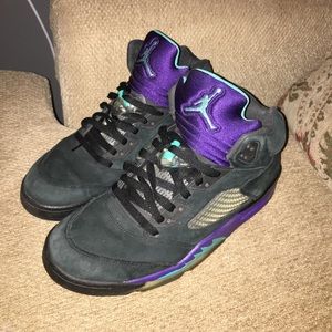Jordan Black Grape 5s