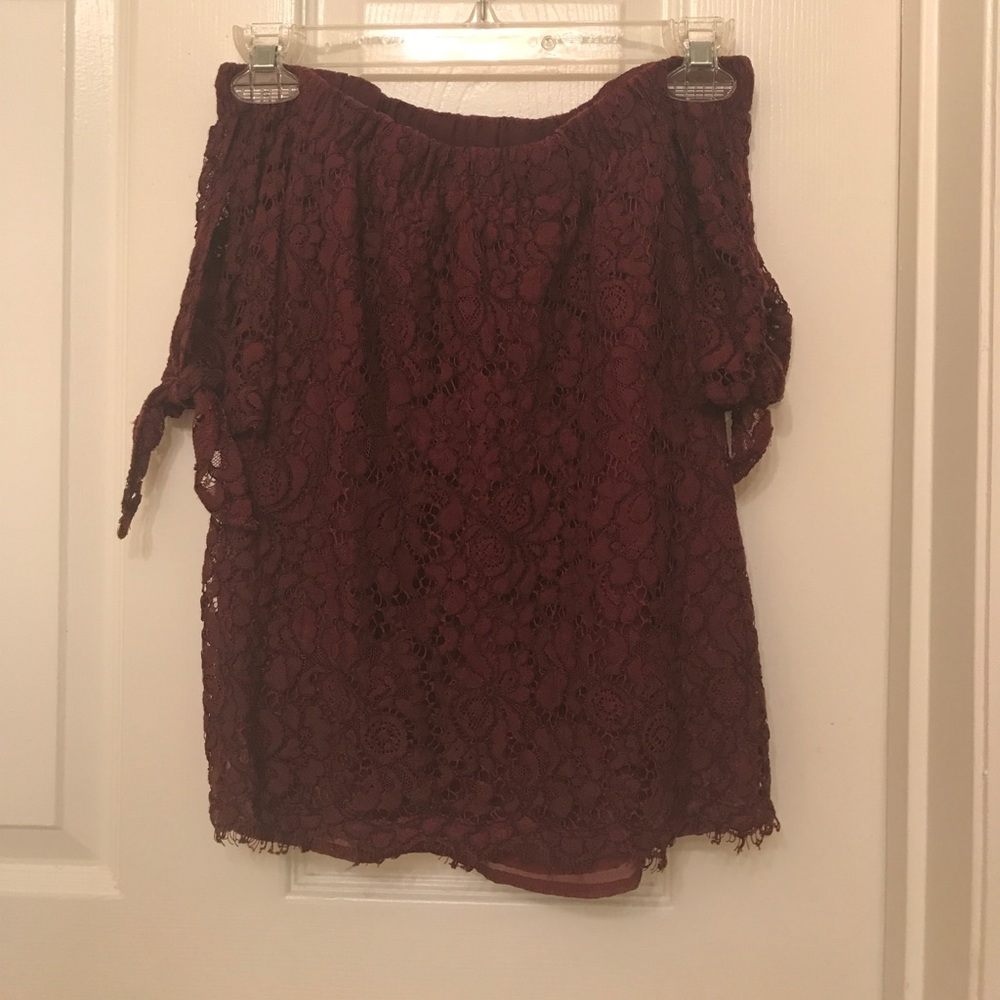 Off the shoulder top