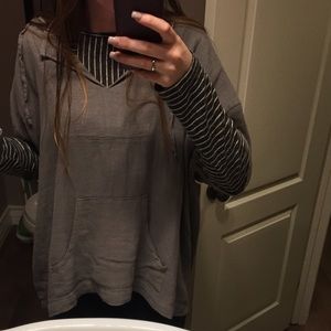 Sale!🦋Green Hooded Shirt RESERVED