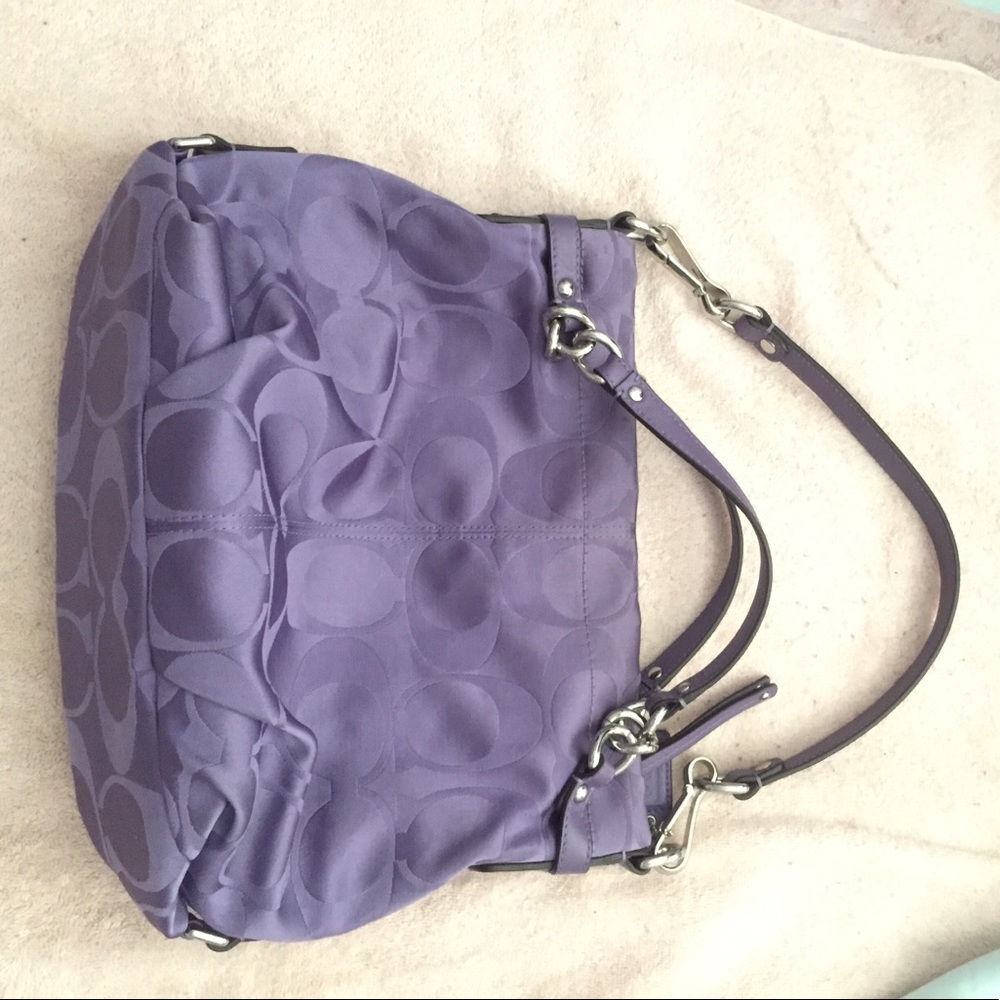 Coach lavender bag