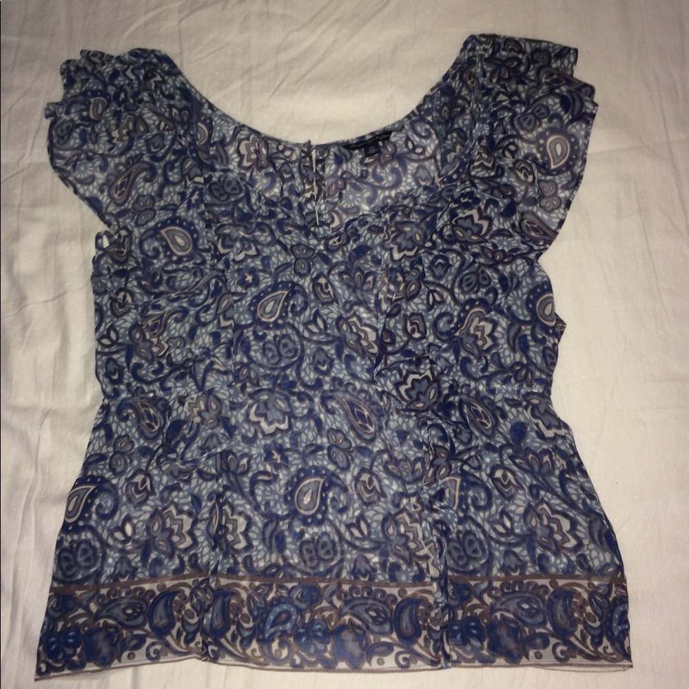 Paisley print American Eagle blouse