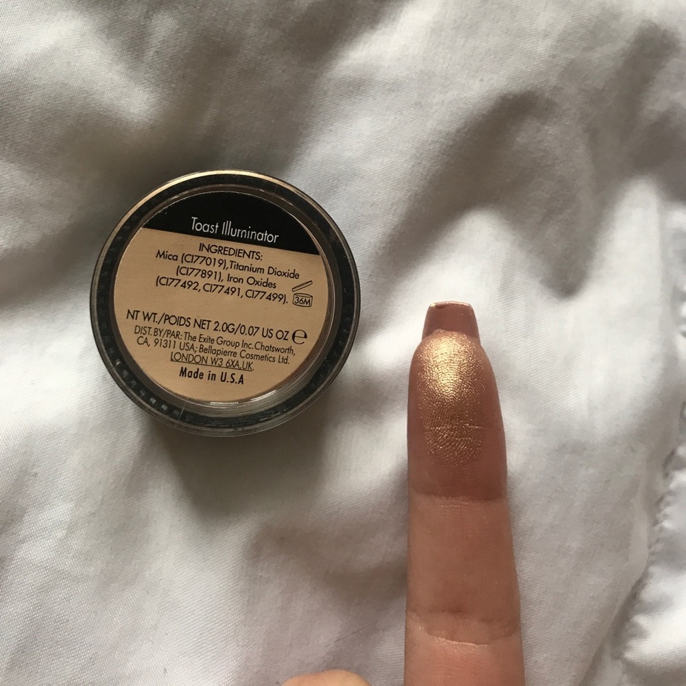 bella pierre highlighters bundle + fan brush