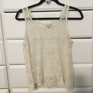 Lush Cream Tank Top