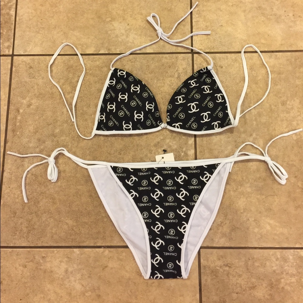 Designer bikini swimsuit NWT