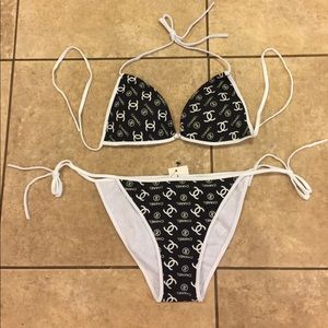 Designer bikini swimsuit NWT
