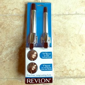 3/4" and 1" Chrome Curling Iron Set 👸🏽