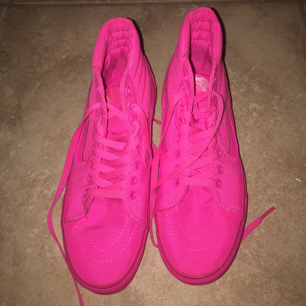 Sk8- Hi Vans Hot Pink