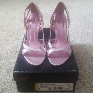 Carlos Santana Rosa Pink heels