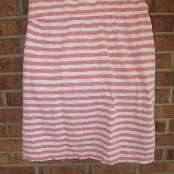 SOLD! GAP Pink & White Striped Tank Top Dress - Picture 7 of 8
