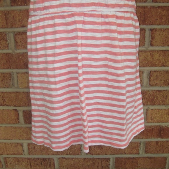SOLD! GAP Pink & White Striped Tank Top Dress - Picture 3 of 8