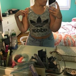 Adidas crop tank