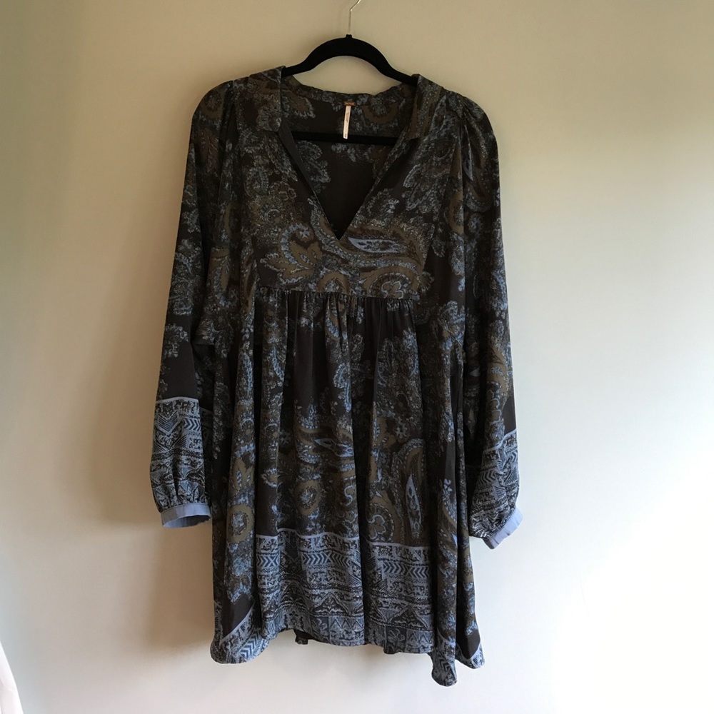 Free People Collared Dress