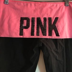 Victoria secret pink cropped leggings