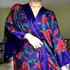 Vintage Victoria's Secret silky kimono