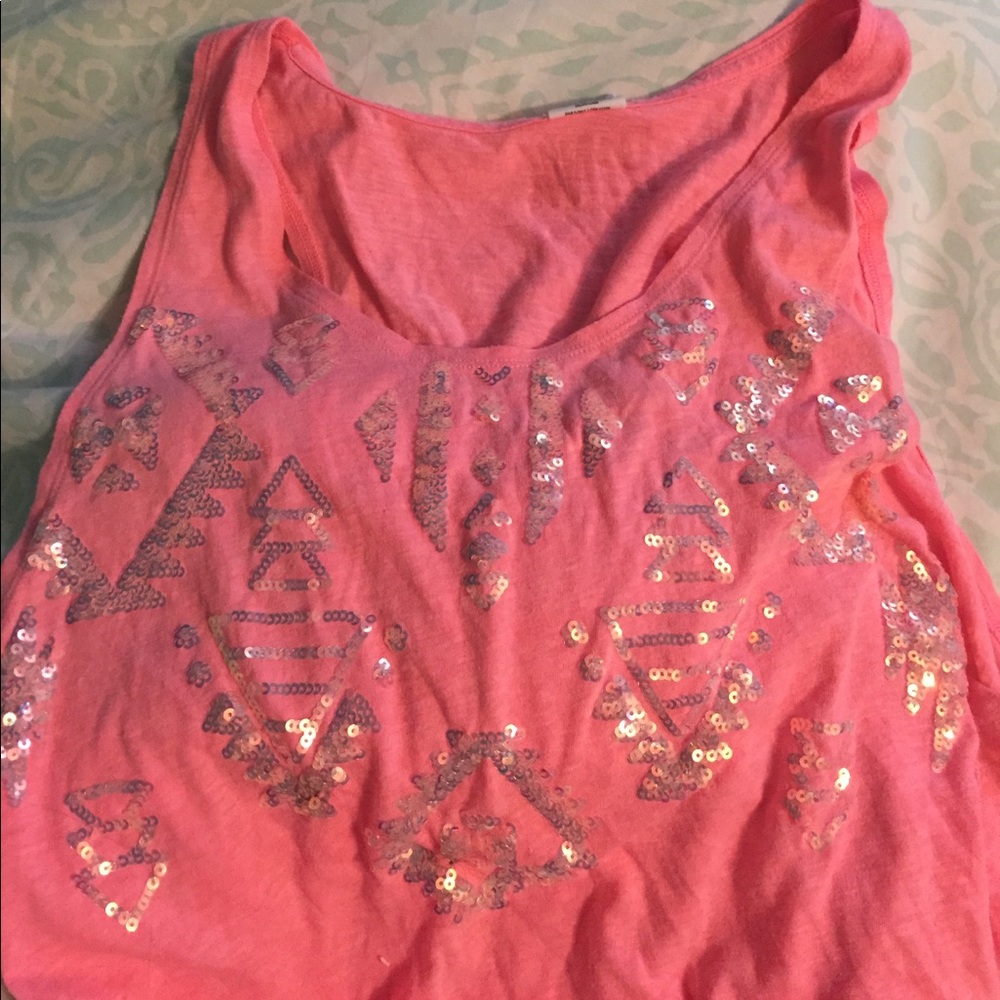 victoria's secret/pink tank top