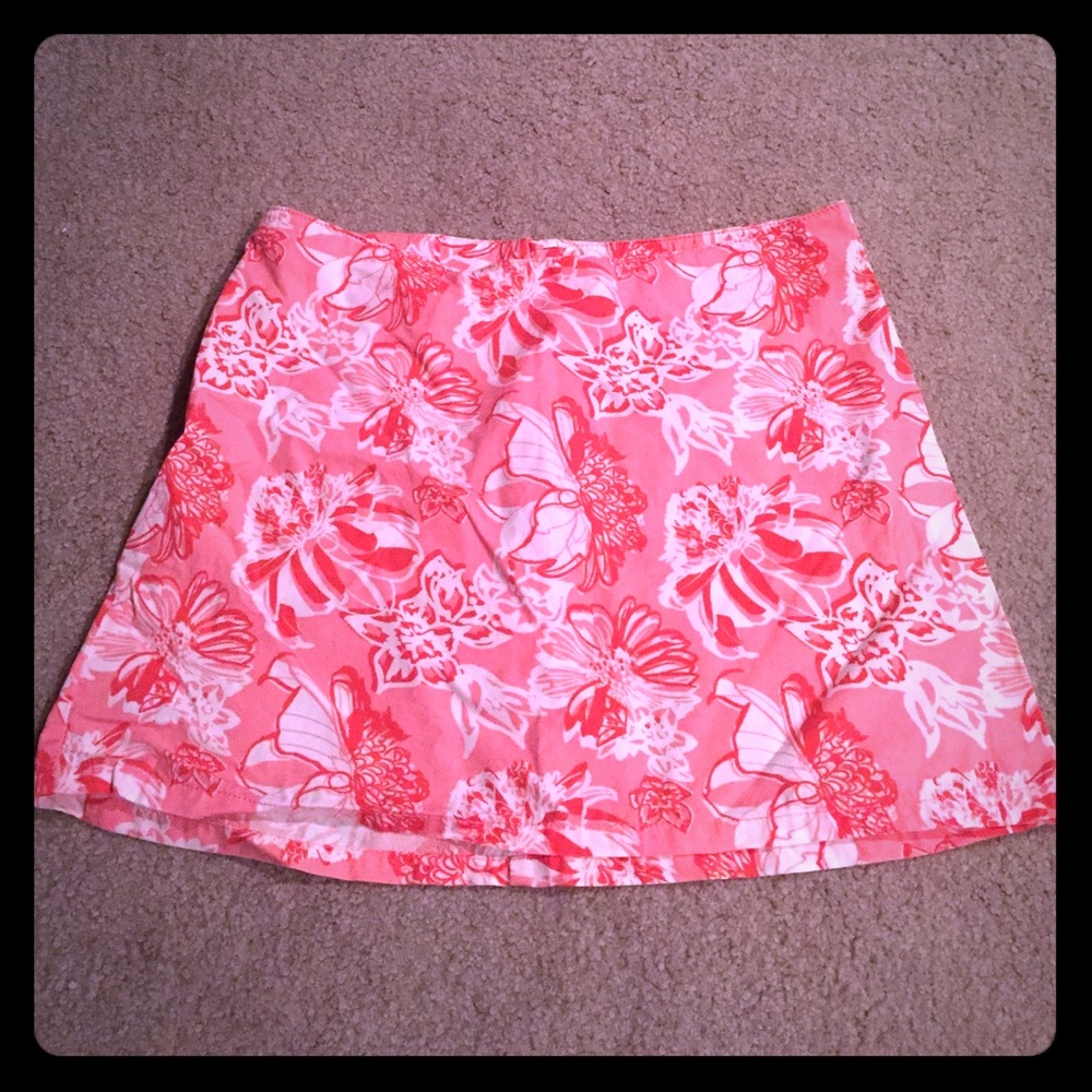 H&M floral mini skirt