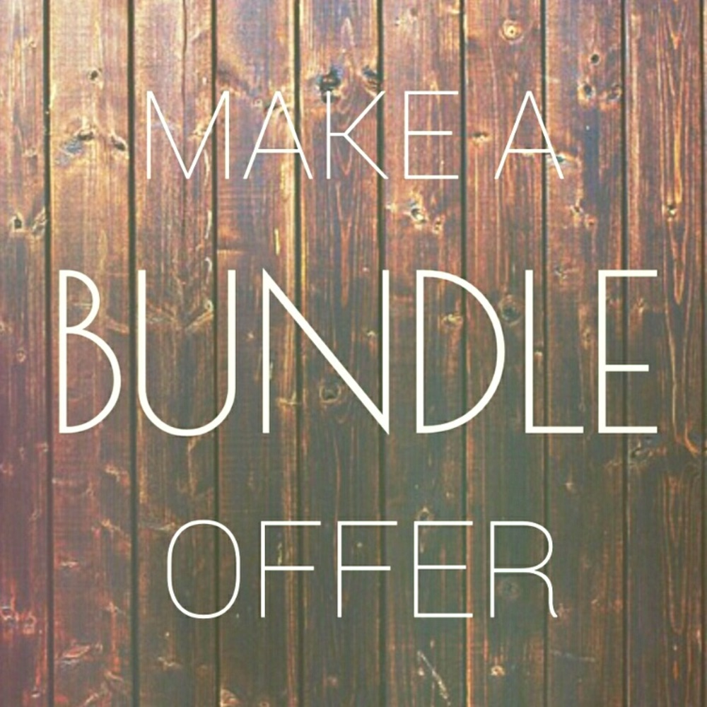 Bundle and save! Make an offer!