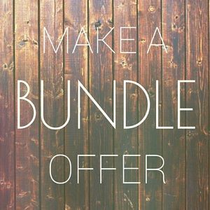 Bundle and save! Make an offer!