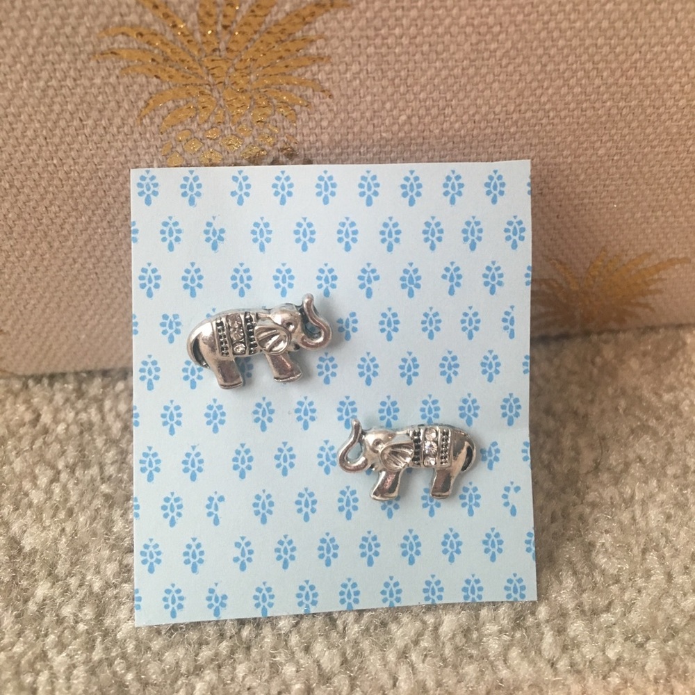 Elephant earrings - never worn!