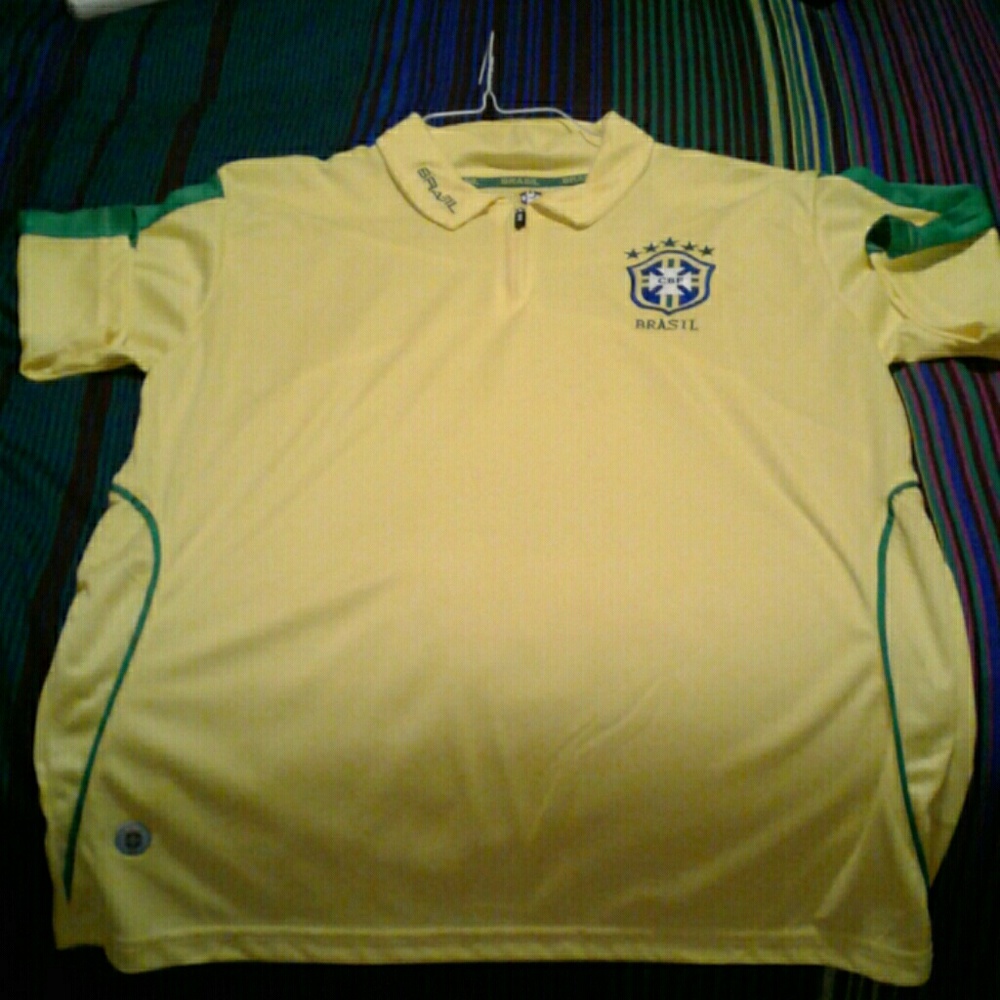 ⚽⚽OFFICIAL  CBF BRASILIAN 5 STAR JERSEY SHIRT⚽⚽