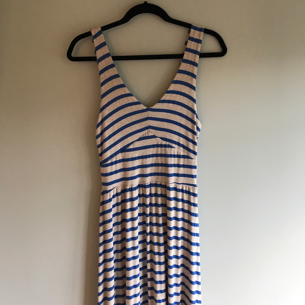 Anthropologie Striped Maxi Dreas