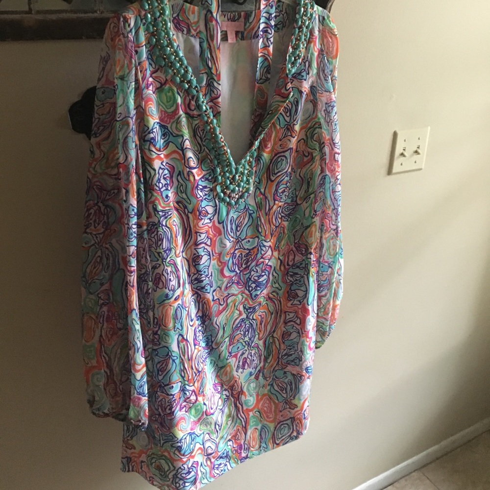 Lilly Pulitzer Seamus beaded Tunic dress