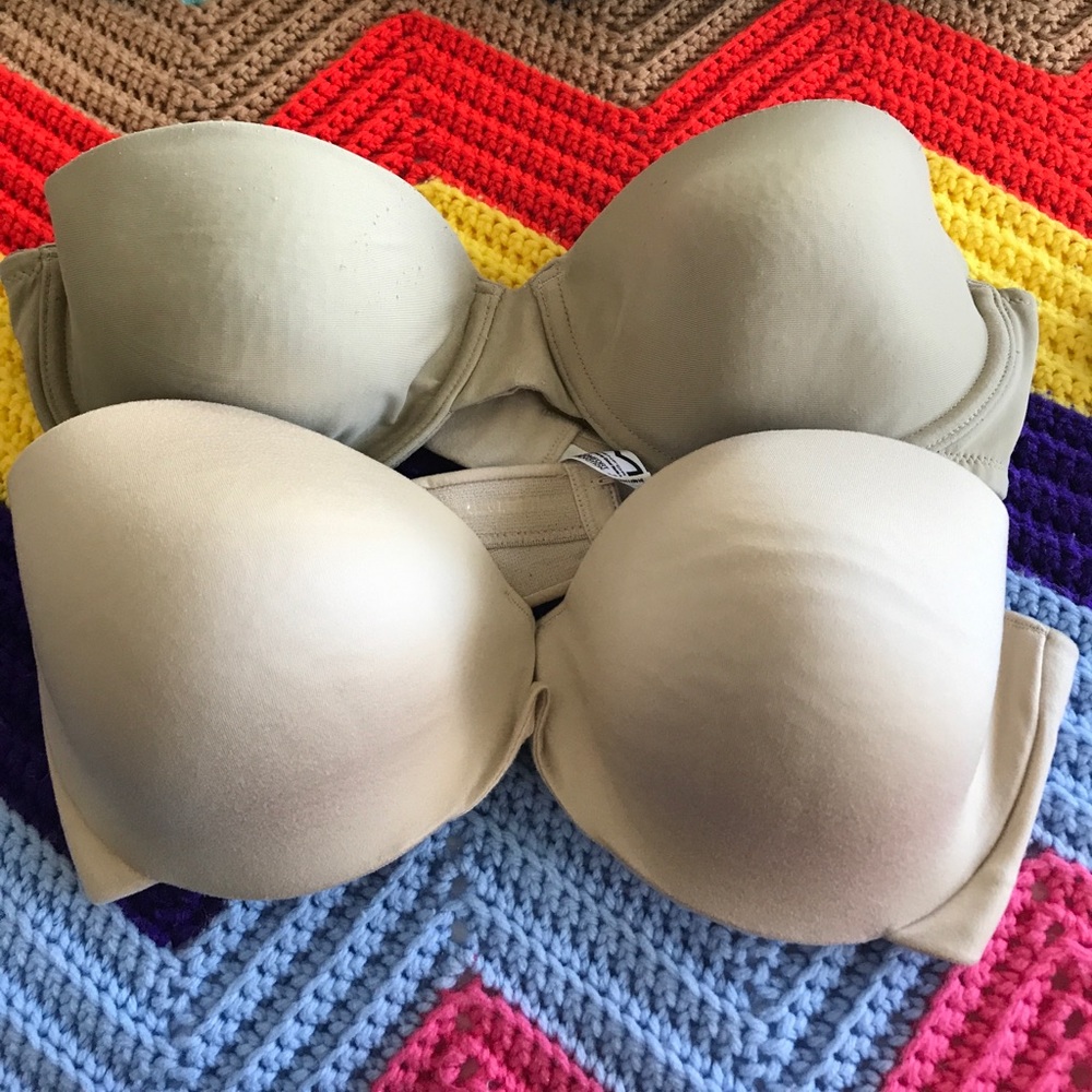 Strapless maiden form bras 36C