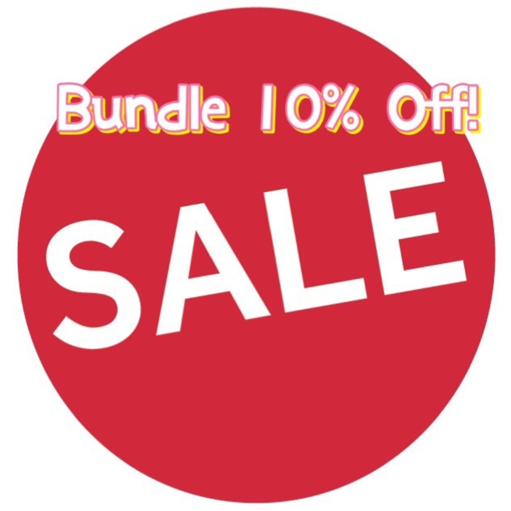 Bundle 10% off!! Don't wait and start shop now!