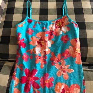 Blue Floral Camisole