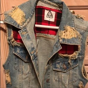 UNIF Denim Vest