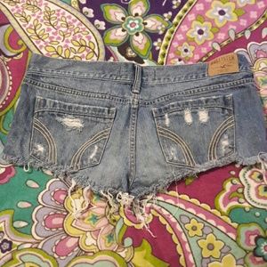Hollister jean shorts
