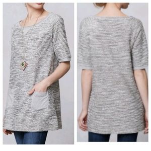 Anthropologie (meadow rue) shimmer boucle tunic