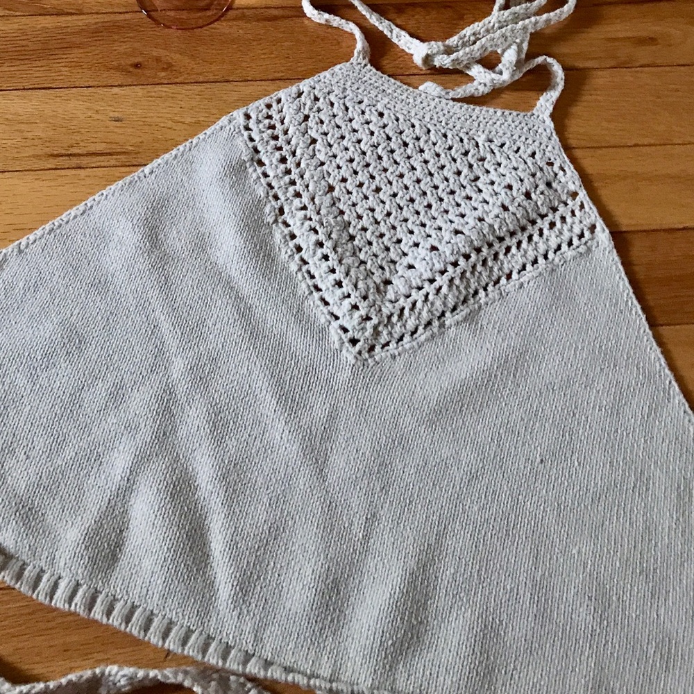 Kendall & Kylie Knit Halter Top