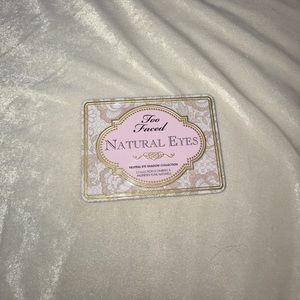 too faced natural eyes palette