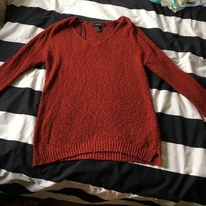 Sweater burnt orange