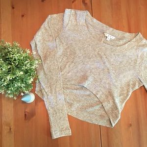 NWT CAbi Hi/Lo Crop Top