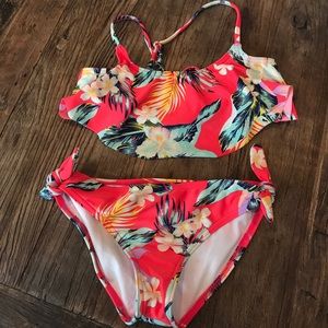 Two piece bathing suit