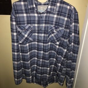 quicksilver blue flannel