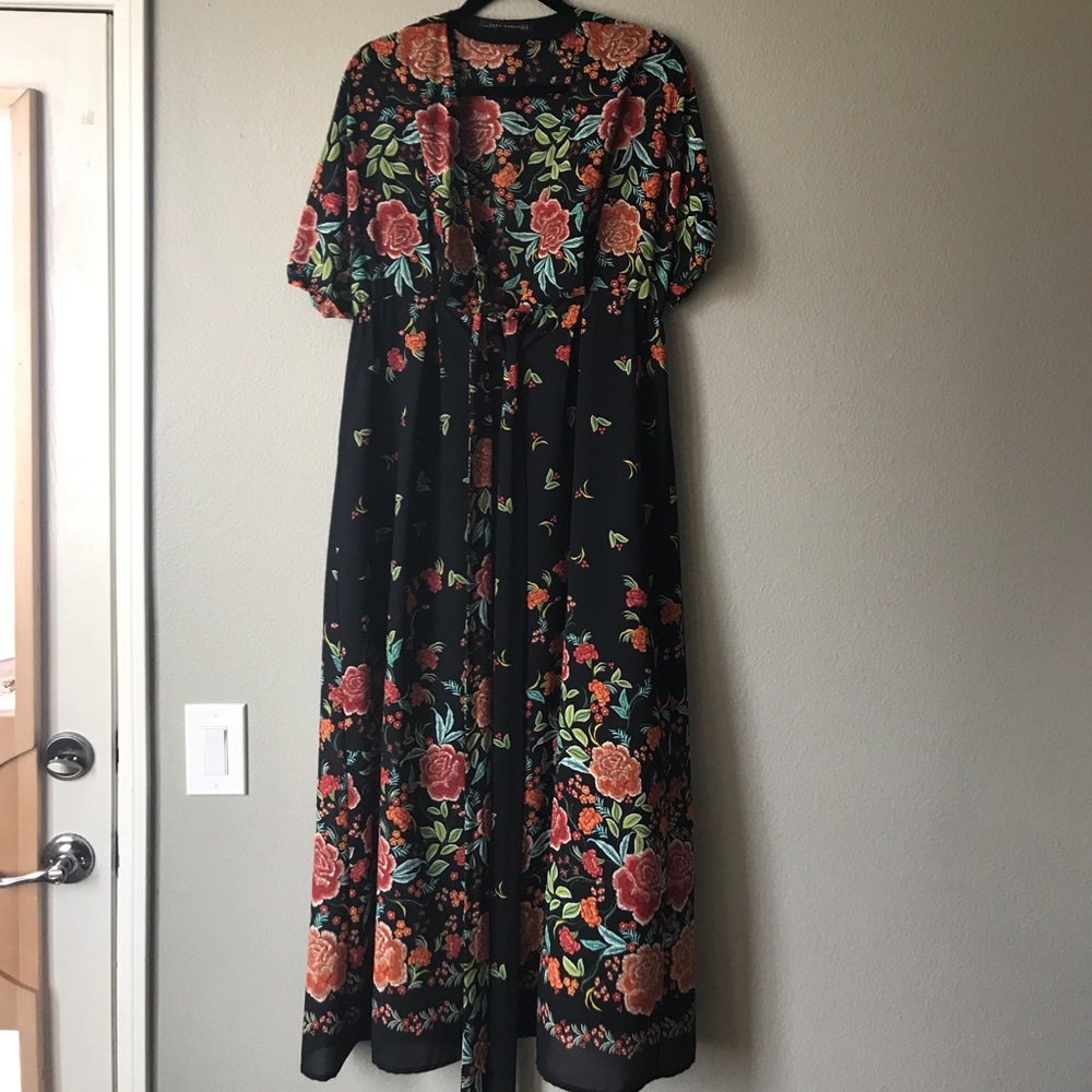 Zara Floral Maxi Dress