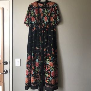Zara Floral Maxi Dress