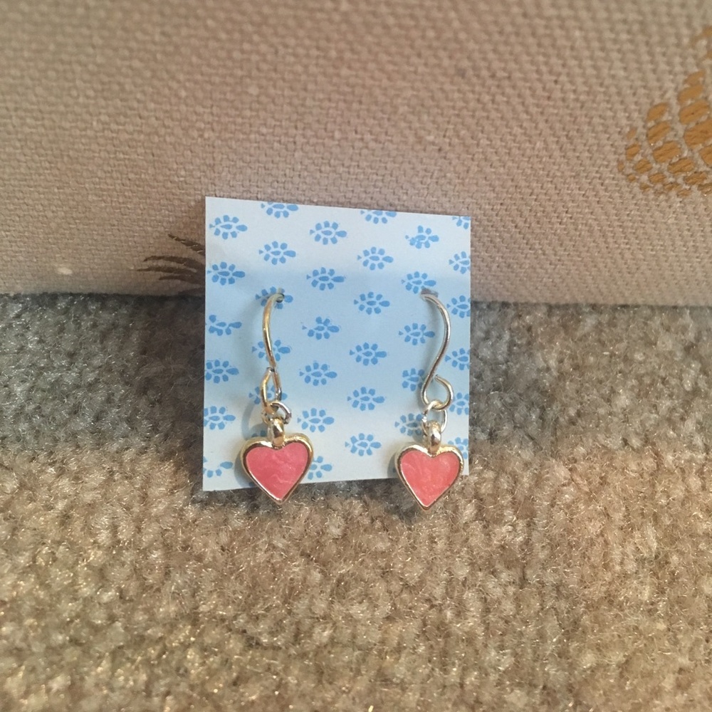Heart earrings - Never worn