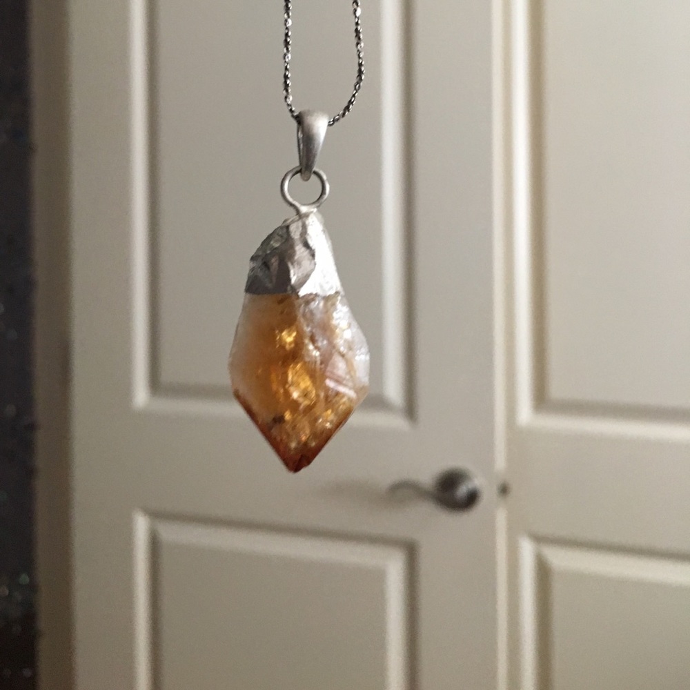Citrine necklace