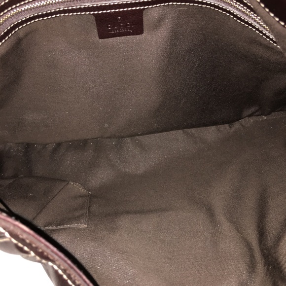 Authentic Gucci leather handbag - Picture 4 of 6