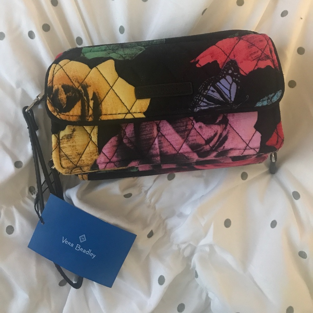 Floral Vera Bradley clutch