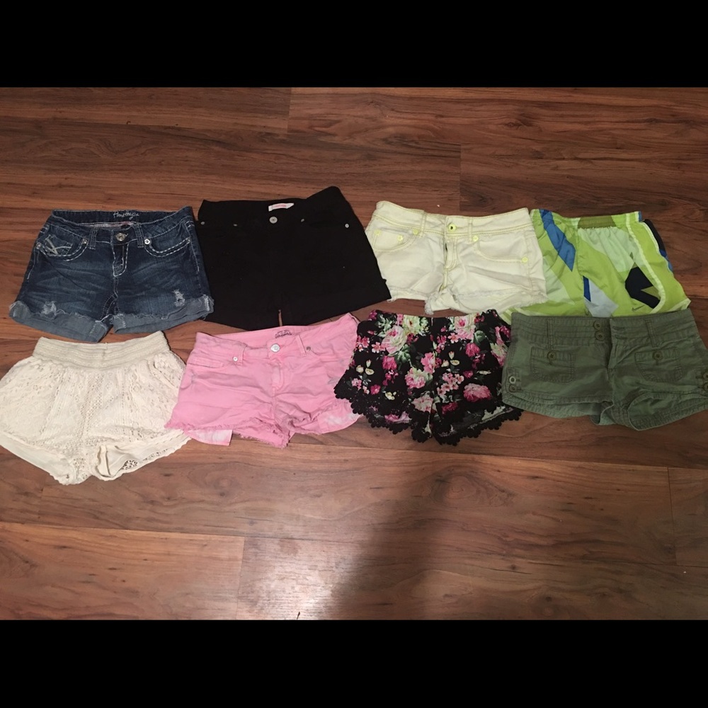 Shorts size small. 8 pairs.